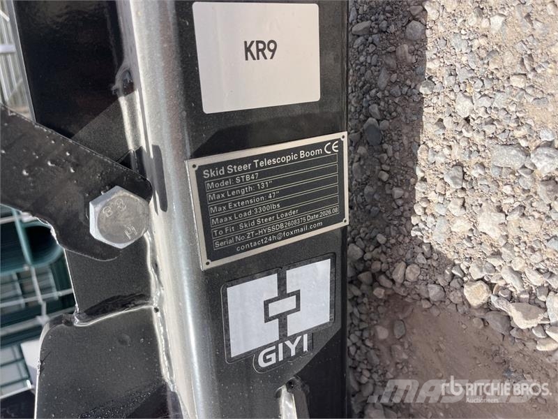 GIYI GY-STB47 131 in Skid Steer Telescopic Boom (U Andet tilbehør
