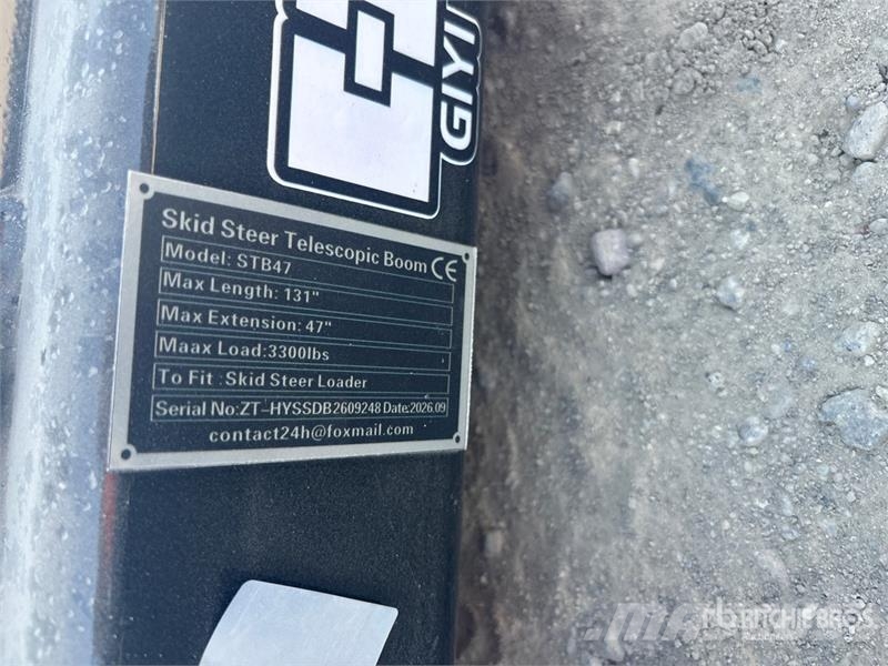 GIYI GY-STB47 131 in Skid Steer Telescopic Boom (U 其他组件