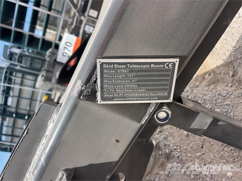 GIYI GY-STB47 131 in Skid Steer Telescopic Boom (U Andet tilbehør