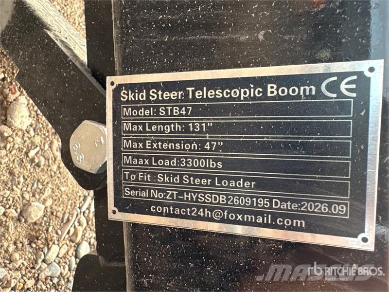 GIYI GY-STB47 131 in Telescopic Boom (Unused) Inne akcesoria