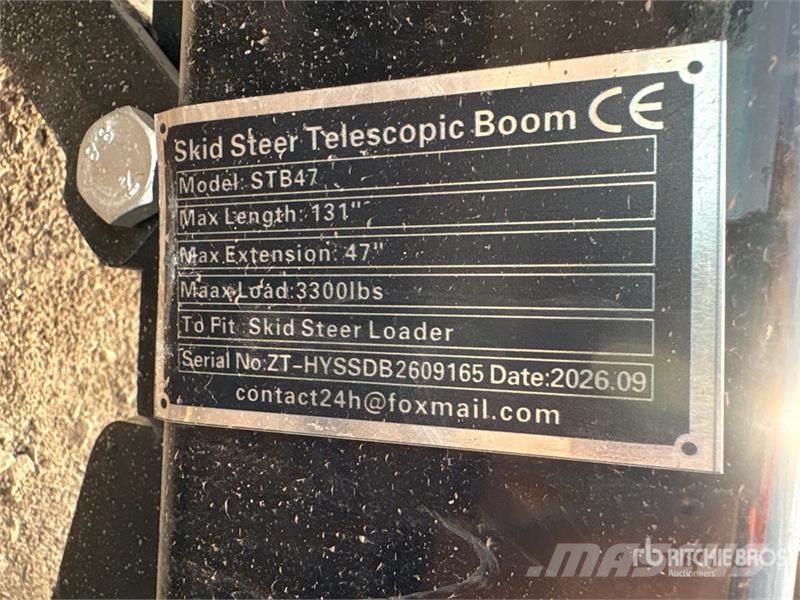 GIYI GY-STB47 131 in Telescopic Boom (Unused) Inne akcesoria