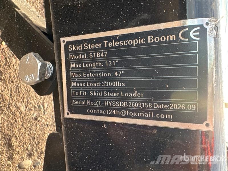 GIYI GY-STB47 131 in Telescopic Boom (Unused) Inne akcesoria