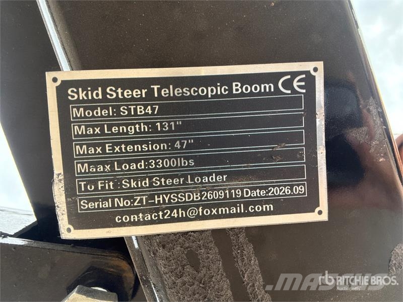 GIYI GY-STB47 Telescopic Boom (Unused) Drugi deli