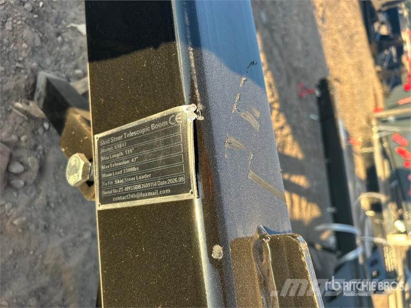  GIYI GY-STB47 Telescopic Boom (Unused) Andre komponenter