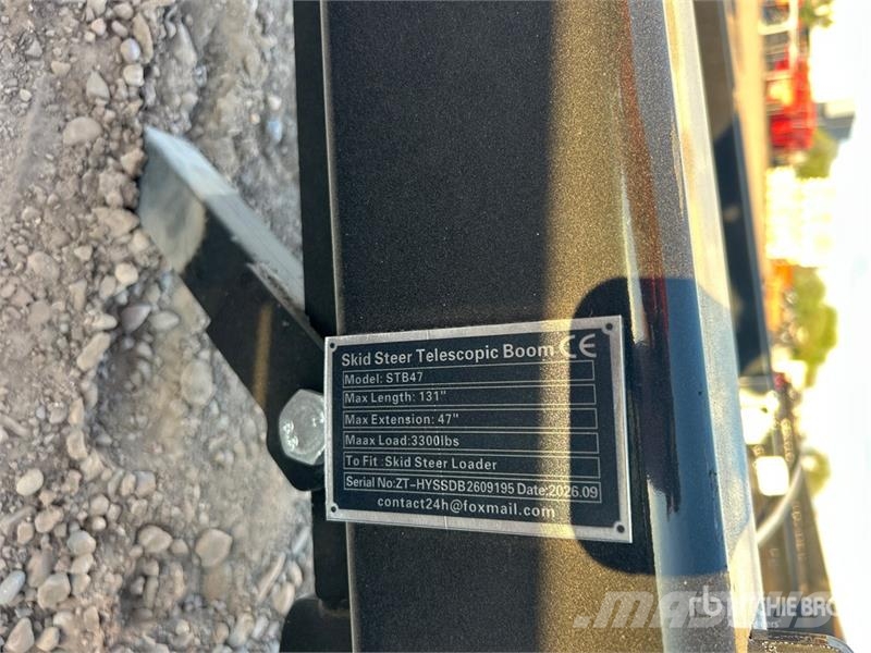GIYI GY-STB47 Telescopic Boom (Unused) Andre komponenter