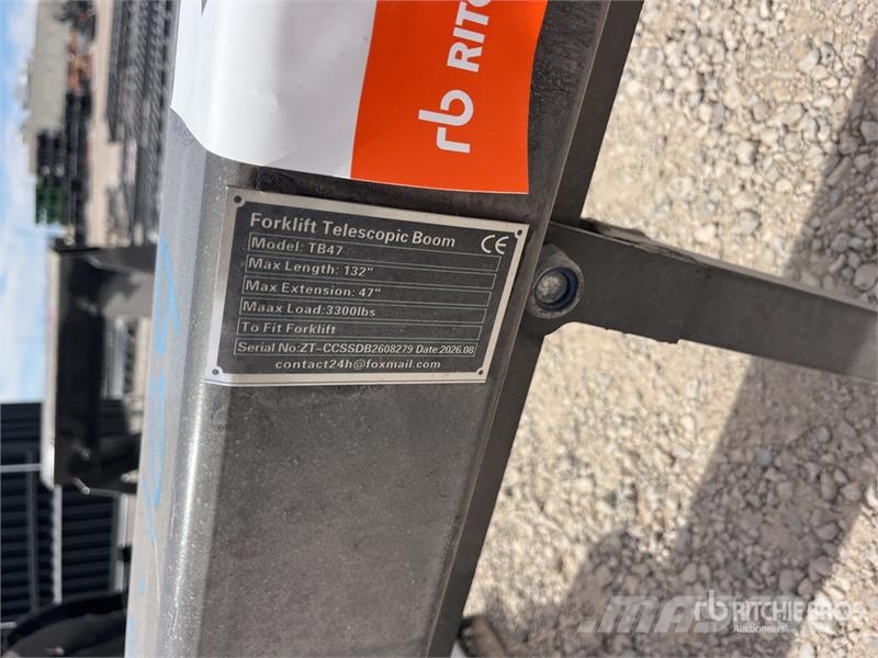 GIYI GY-TB47 132 in Forklift Telescopic Boom (Unus Other components