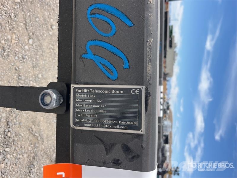  GIYI GY-TB47 132 in Forklift Telescopic Boom (Unus Other components