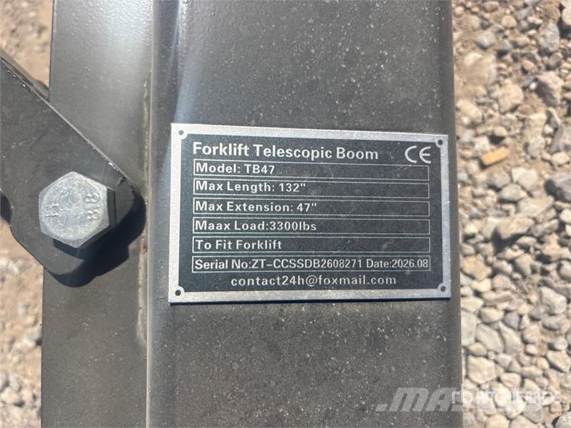 GIYI GY-TB47 Forklift Telescopic Boom (Unused) Drugi priključki in komponente