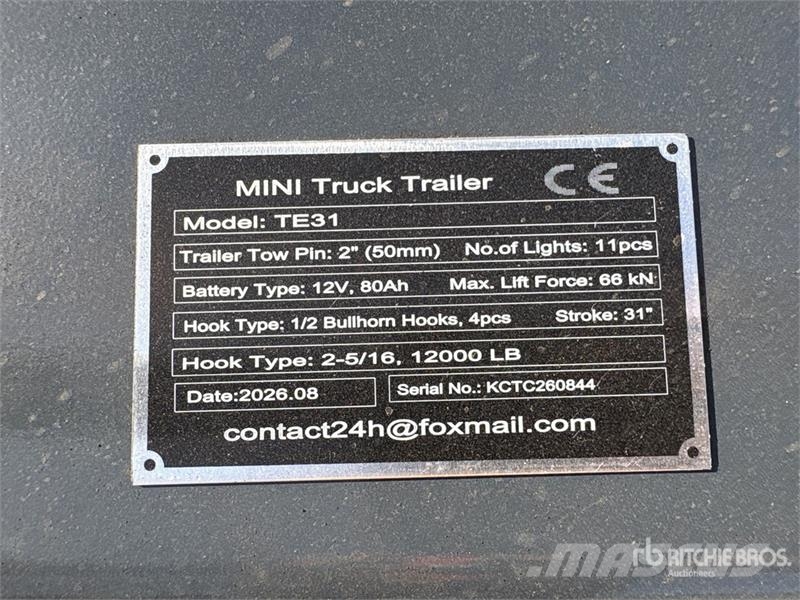 GIYI GY-TE31 Fifth Wheel Wrecker Attachment (Unuse Ostale kargo komponente