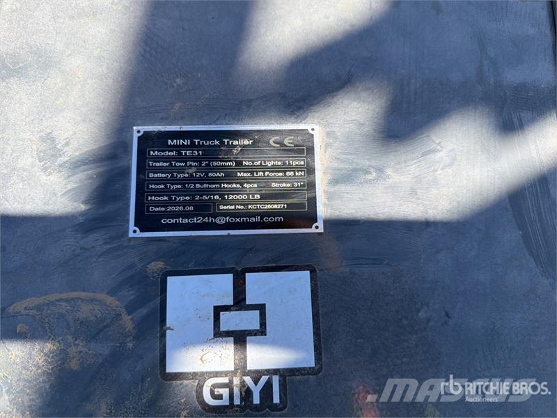 GIYI GY-TE31 Fifth Wheel Wrecker Attachment (Unuse Коммерческий транспорт - Другие