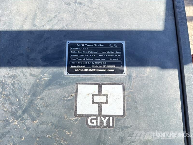 GIYI GY-TE31 Mini Truck Fifth Wheel Wrecker Attach トラック・トレーラー - その他
