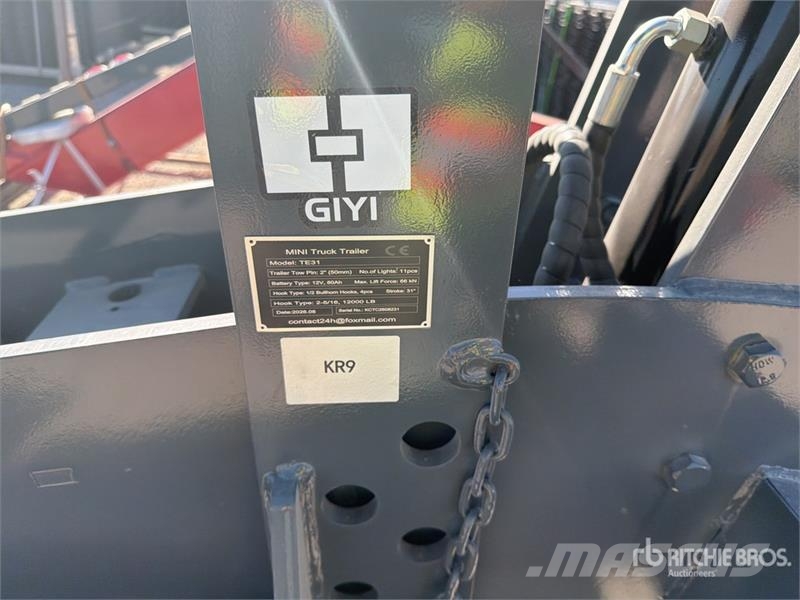 GIYI GY-TE31 Mini Truck Fifth Wheel Wrecker Attach トラック・トレーラー - その他
