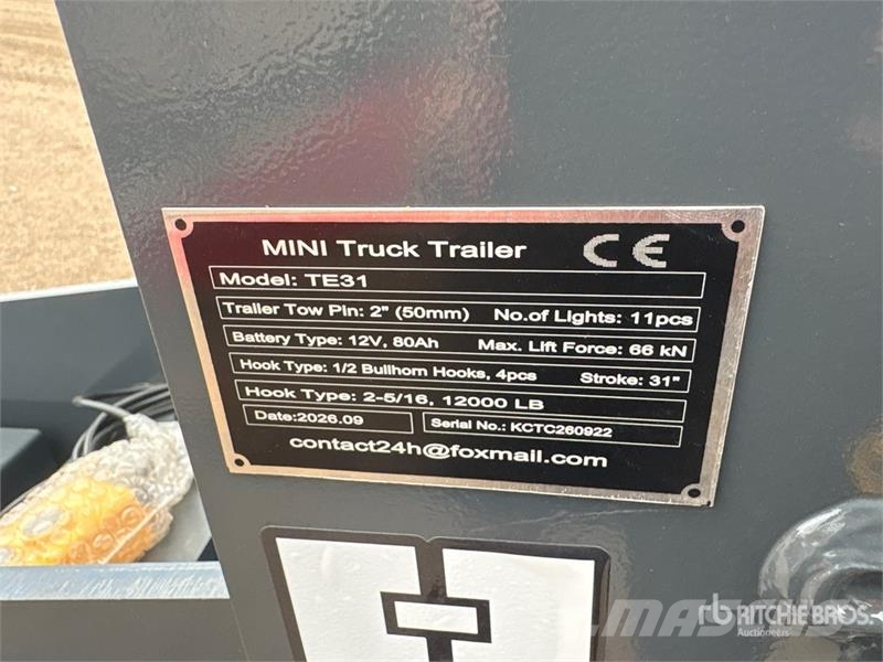 GIYI GY-TE780 Fifth Wheel Wrecker Attachment (Unus Коммерческий транспорт - Другие