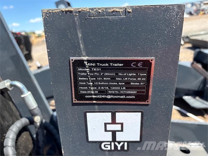 GIYI GY-TE780 Fifth Wheel Wrecker Attachment (Unus Ostale kargo komponente