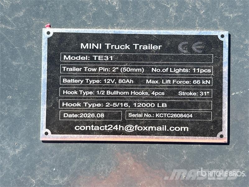  GIYI GY-TE780 Fifth Wheel Wrecker Attachment (Unus Коммерческий транспорт - Другие