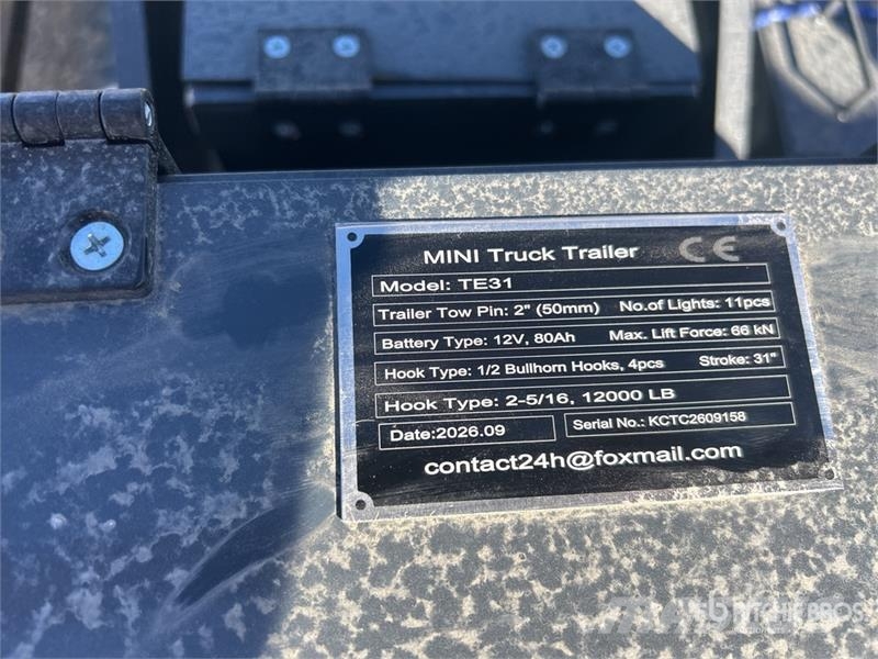 GIYI GY-TE780 Fifth Wheel Wrecker Attachment (Unus Muut