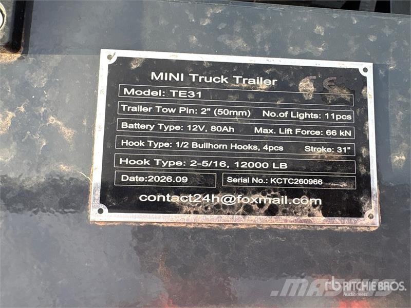 GIYI GY-TE780 Fifth Wheel Wrecker Attachment (Unus Транспорт - Други