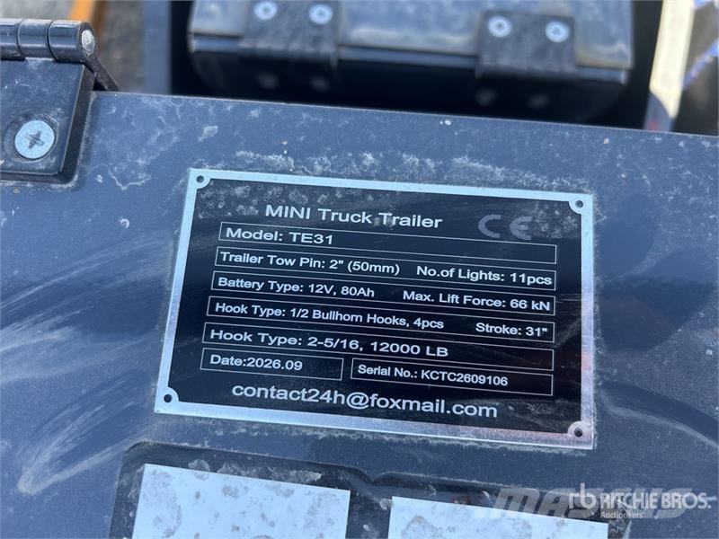 GIYI GY-TE780 Fifth Wheel Wrecker Attachment (Unus Muut
