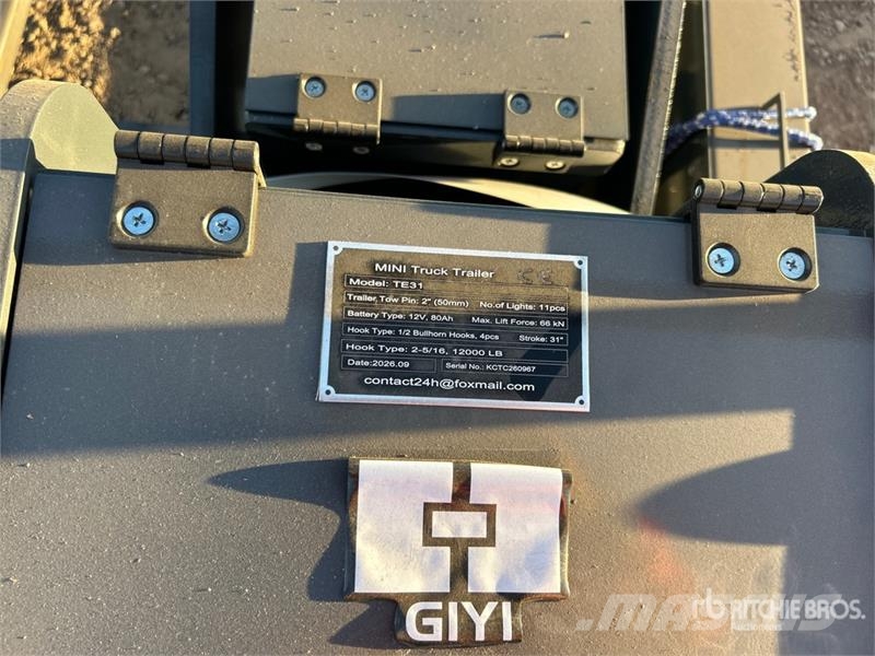  GIYI GY-TE780 Fifth Wheel Wrecker Attachment (Unus 운송 장비 - 기타
