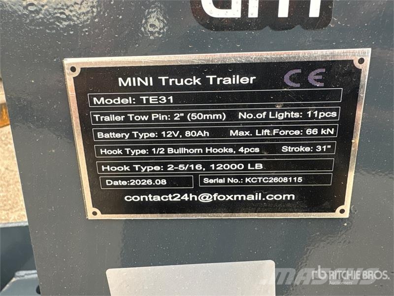 GIYI GY-TE780 Fifth Wheel Wrecker Attachment (Unus Коммерческий транспорт - Другие