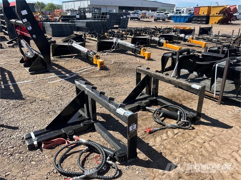 GIYI GY-TP45 Skid Steer Post Puller (Unused) Outros componentes