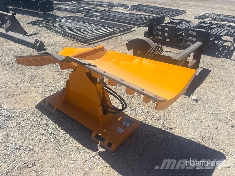 GIYI GY-VSB74 76 in Skid Steer Snow Blade (Unused) Sneeuwschuivers en -ploegen