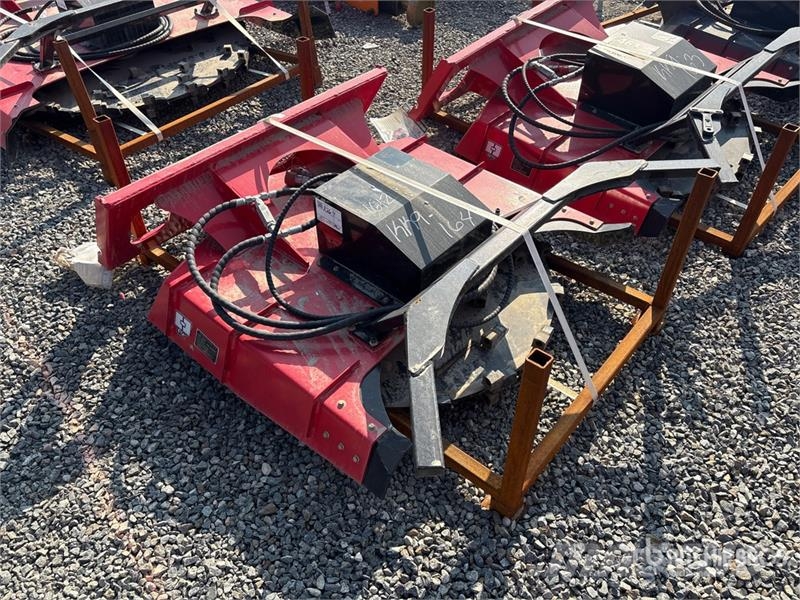  GIYI GY-X DM43 Mini 43 in Skid Steer Mulcher ماكينات تقطيع أخشاب الحراجة