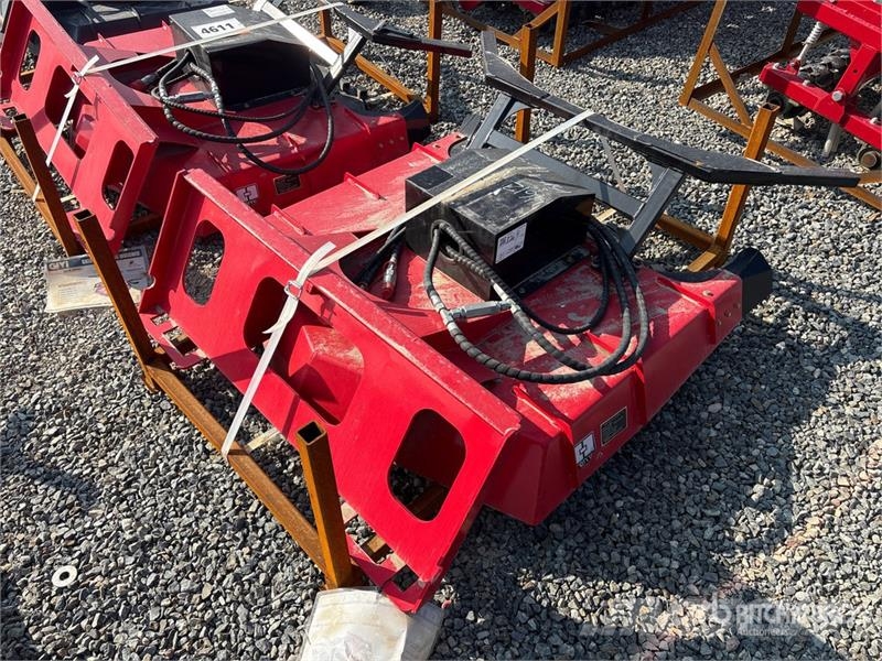  GIYI GY-X DM43 Mini 43 in Skid Steer Mulcher ماكينات تقطيع أخشاب الحراجة