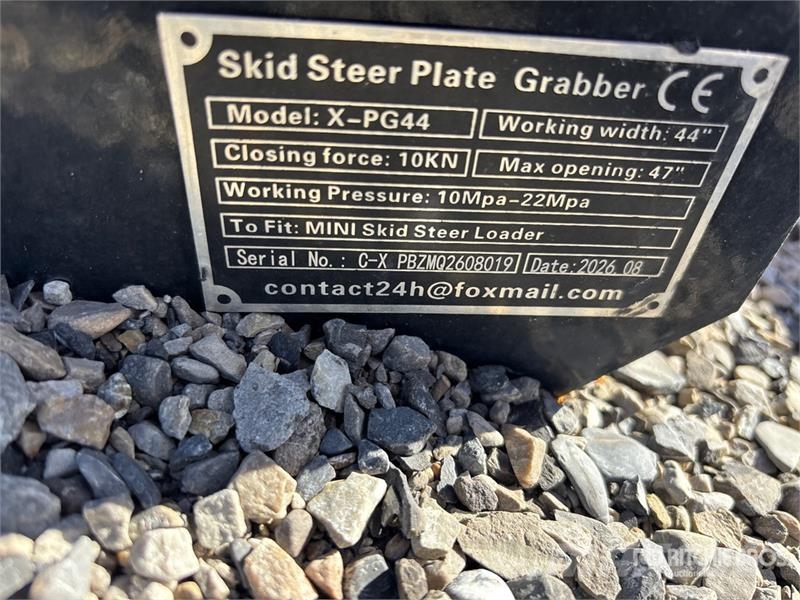  GIYI GY-X PG44 24 in Mini Skid Steer Grapple (Unus グラップル