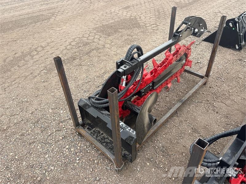 GIYI GY-X39 24 in Mini Skid Steer Trencher (Unused Grabenfräse
