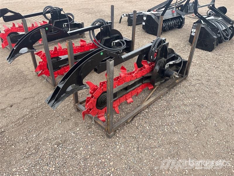 GIYI GY-X39 24 in Mini Skid Steer Trencher (Unused Grabenfräse
