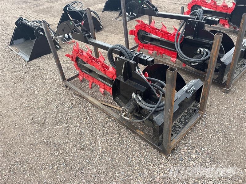 GIYI GY-X39 24 in Mini Skid Steer Trencher (Unused Grabenfräse