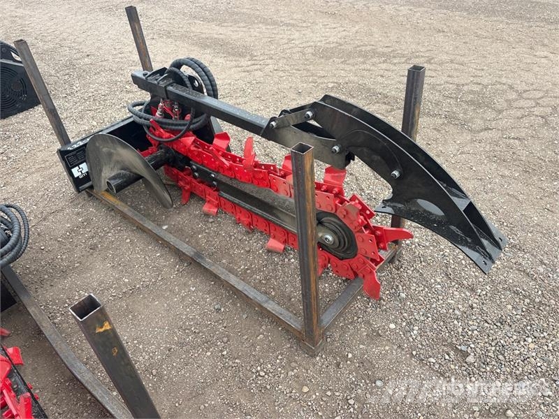 GIYI GY-X39 24 in Mini Skid Steer Trencher (Unused Grabenfräse