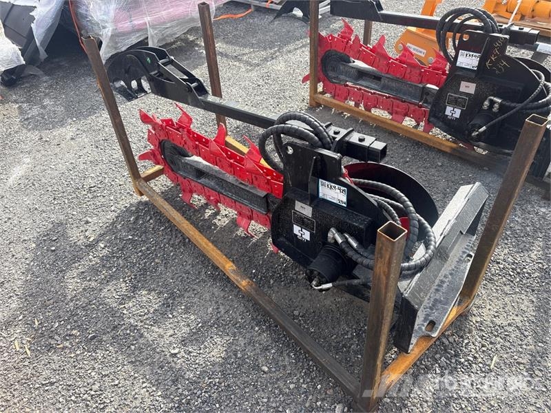 GIYI GY-X39 25 in Mini Skid Steer Trencher (Unused Trenchers