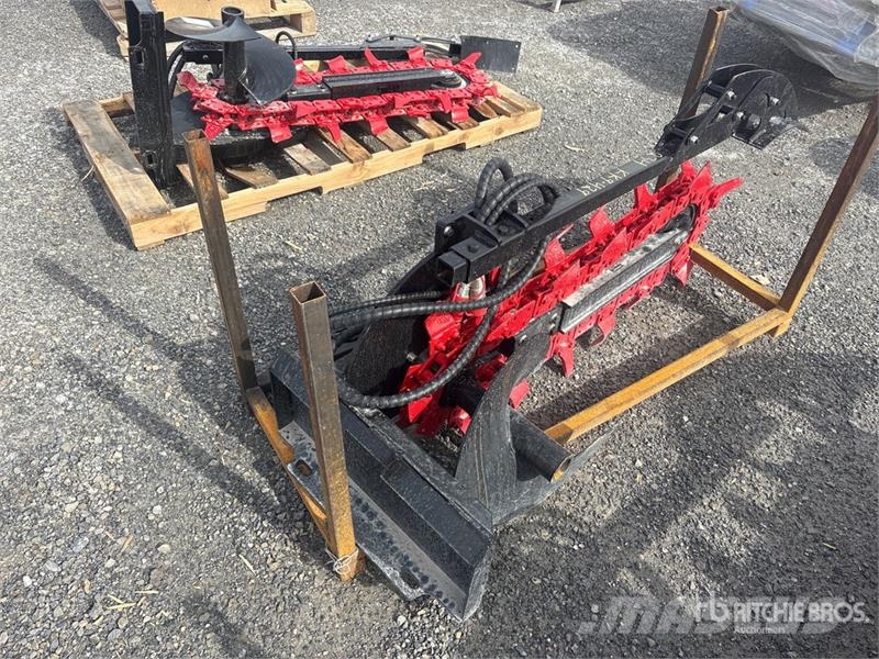 GIYI GY-X39 25 in Mini Skid Steer Trencher (Unused Trenchers
