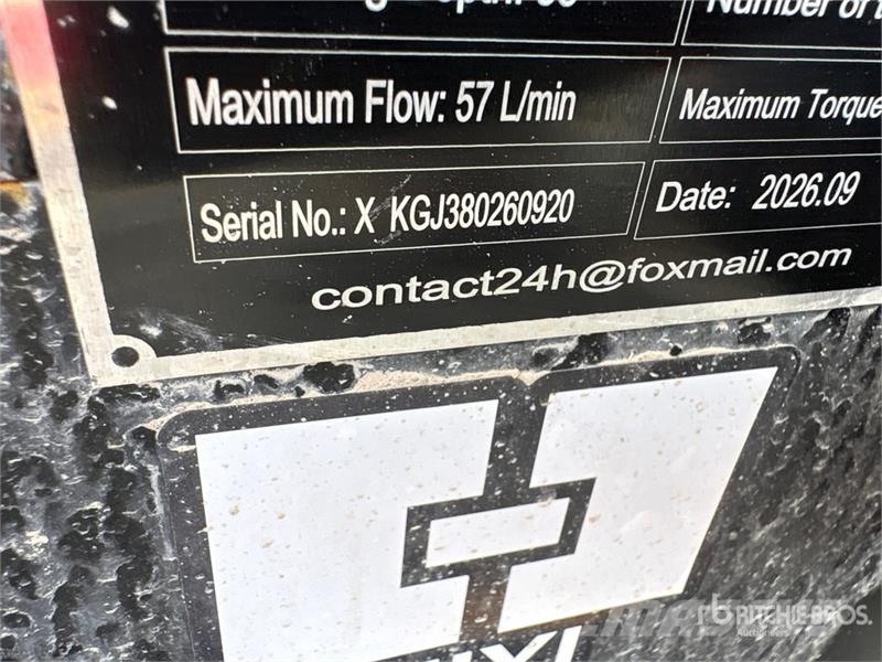 GIYI GY-X39 25 in Mini Skid Steer Trencher (Unused Trenchers