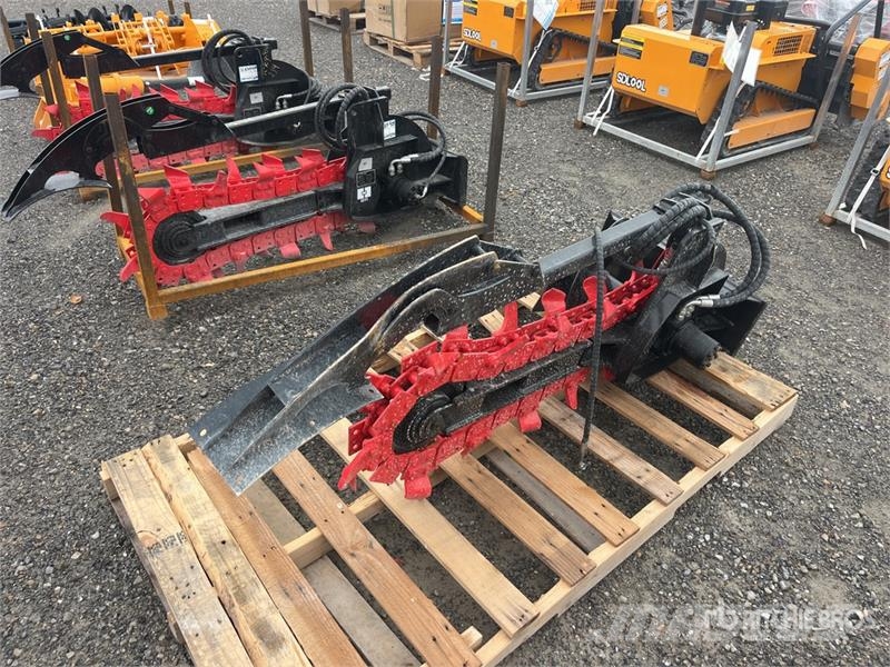 GIYI GY-X39 38 in Mini Skid Steer Trencher Sleuvengravers