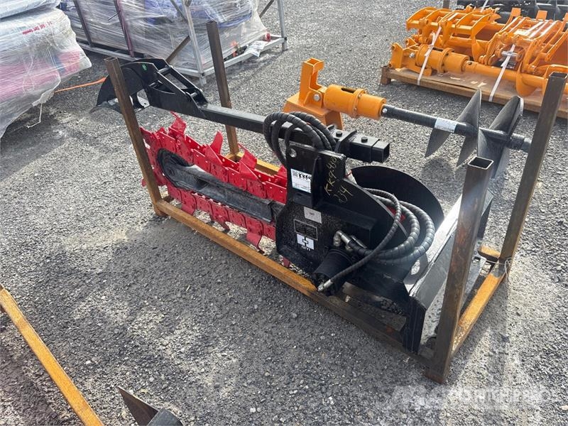  GIYI GY-X39 38 in Mini Skid Steer Trencher (Unused ماكينات حفر خنادق