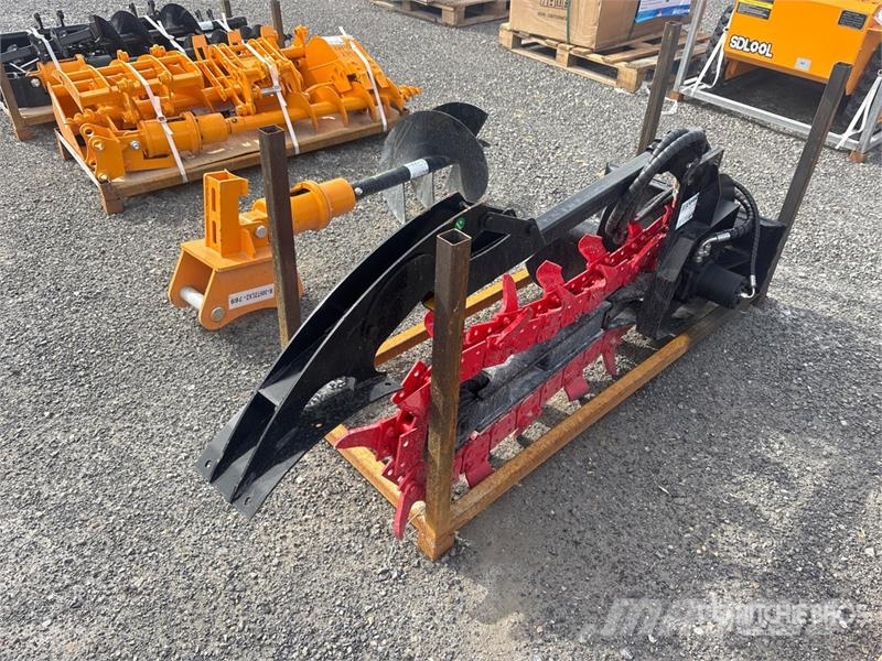 GIYI GY-X39 38 in Mini Skid Steer Trencher (Unused ماكينات حفر خنادق