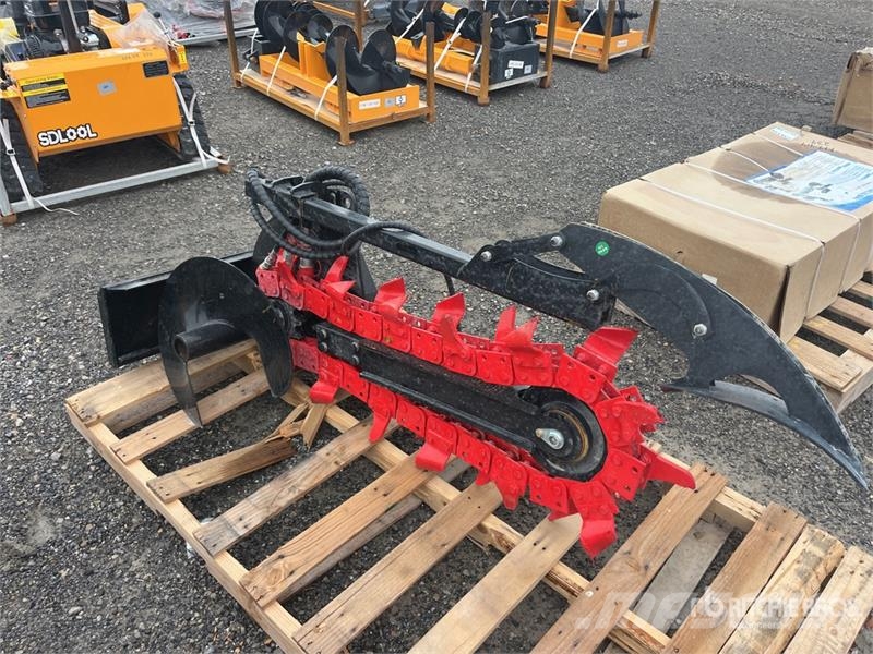 GIYI GY-X39 38 in Mini Skid Steer Trencher Sleuvengravers