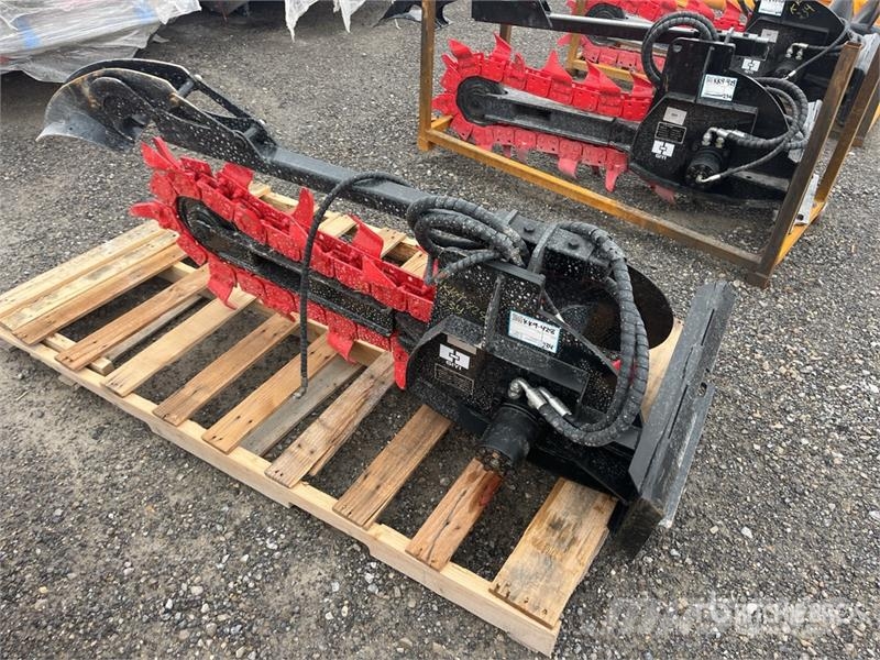 GIYI GY-X39 38 in Mini Skid Steer Trencher Sleuvengravers