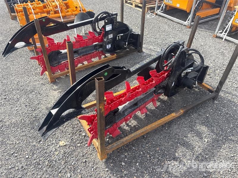  GIYI GY-X39 38 in Mini Skid Steer Trencher (Unused ماكينات حفر خنادق