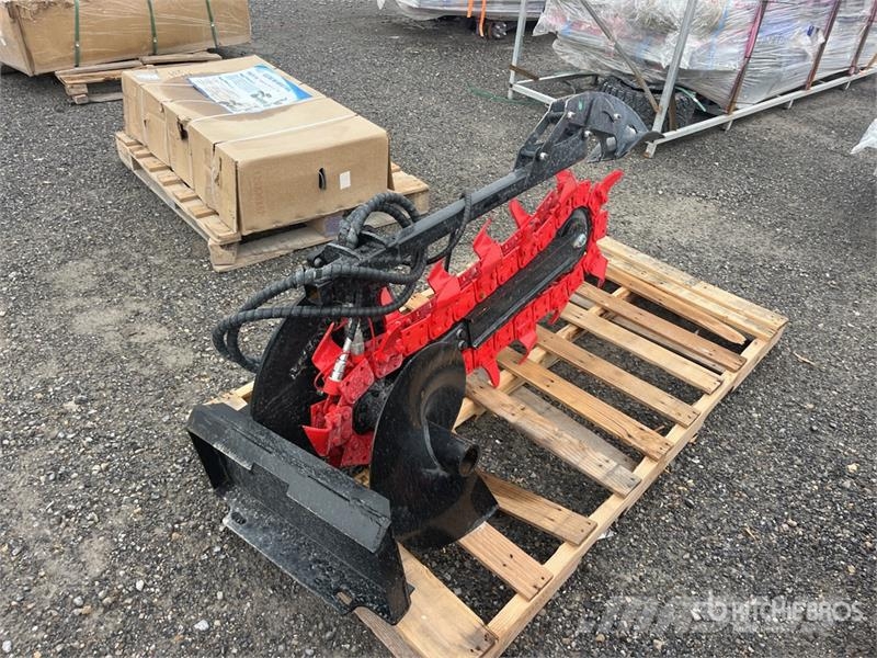 GIYI GY-X39 38 in Mini Skid Steer Trencher Sleuvengravers