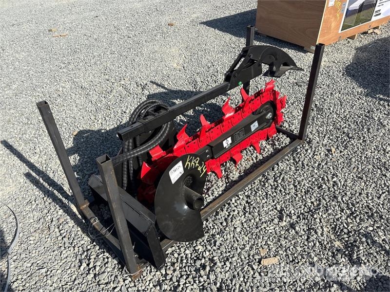 GIYI GY-X39 38 in Mini Skid Steer Trencher (Unused Grabenfräse