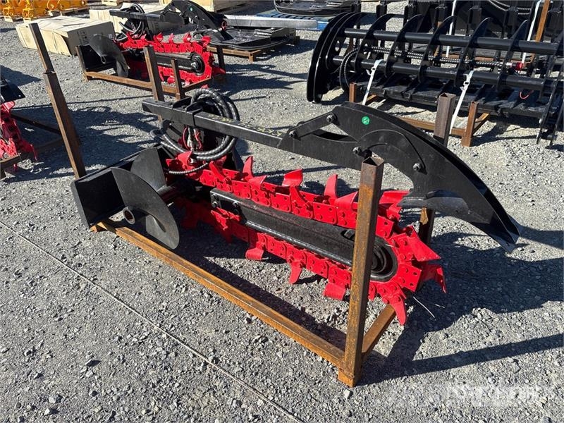GIYI GY-X39 39 in Mini Skid Steer Trencher (Unused Excavadoras de zanjas