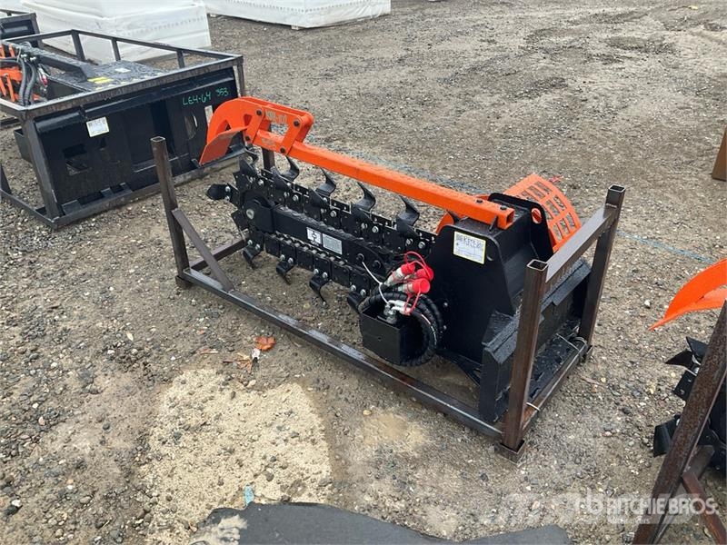  GIYI GY-X39 39 in Mini Skid Steer Trencher (Unused Koparki łańcuchowe