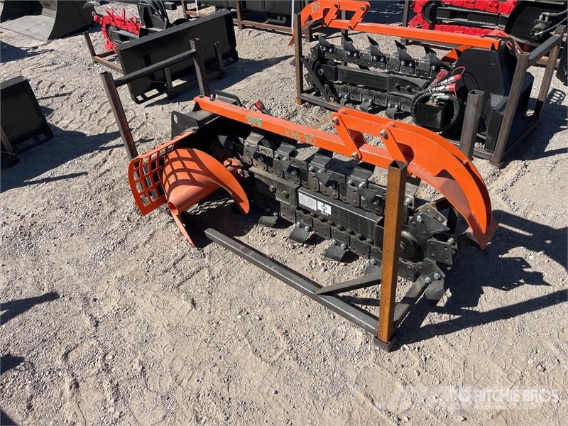  GIYI GY-X39 39 in Mini Skid Steer Trencher (Unused Tranšeju racēji