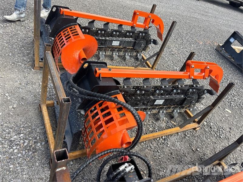 GIYI GY-X39 39 in Mini Skid Steer Trencher (Unused Sleuvengravers
