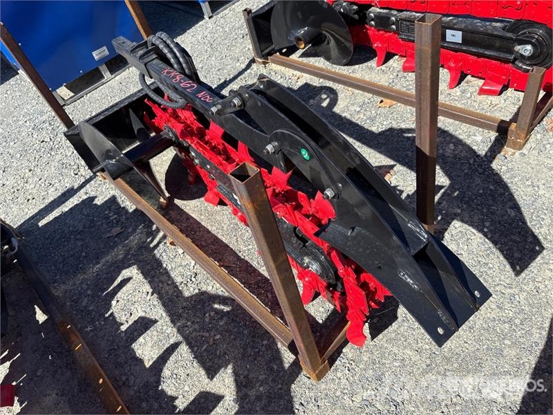 GIYI GY-X39 39 in Mini Skid Steer Trencher (Unused Excavadoras de zanjas