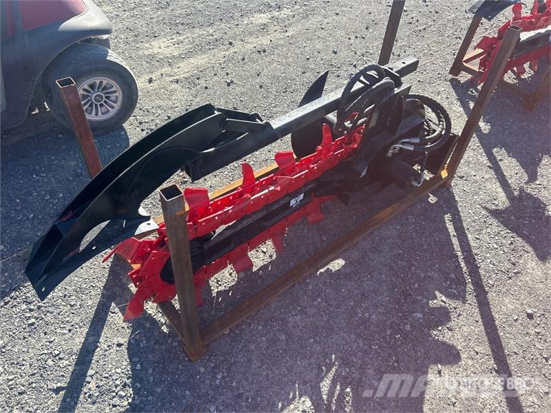 GIYI GY-X39 39 in Mini Skid Steer Trencher (Unused Excavadoras de zanjas